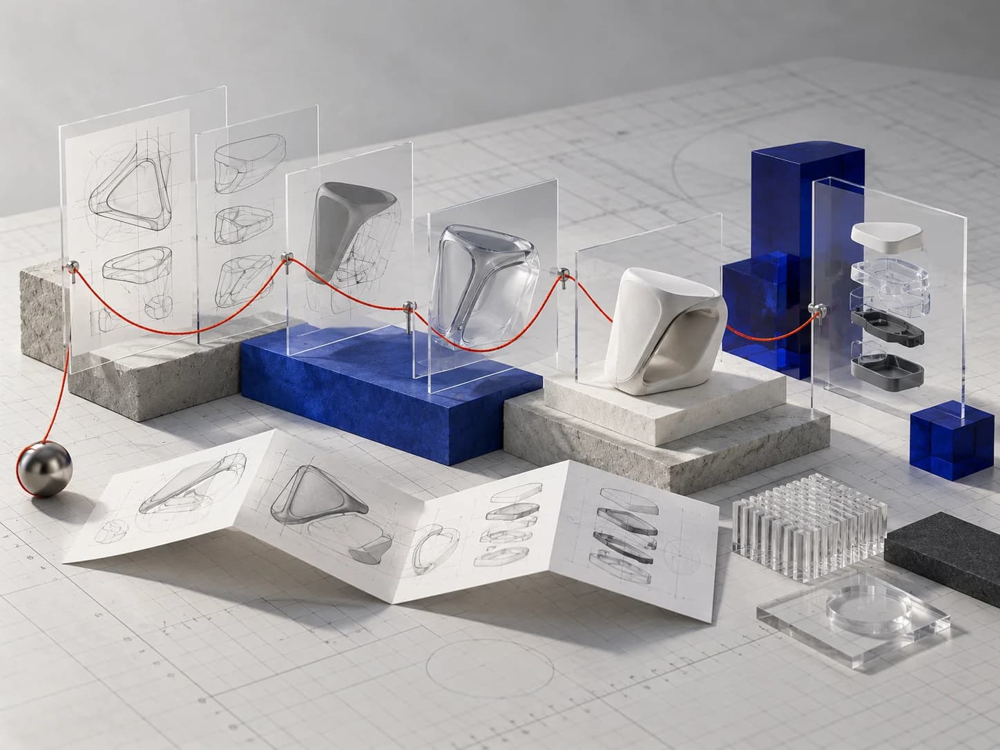 VYOMA Design — UI/UX, product strategy, design systems, prototyping, UX research, and product design.