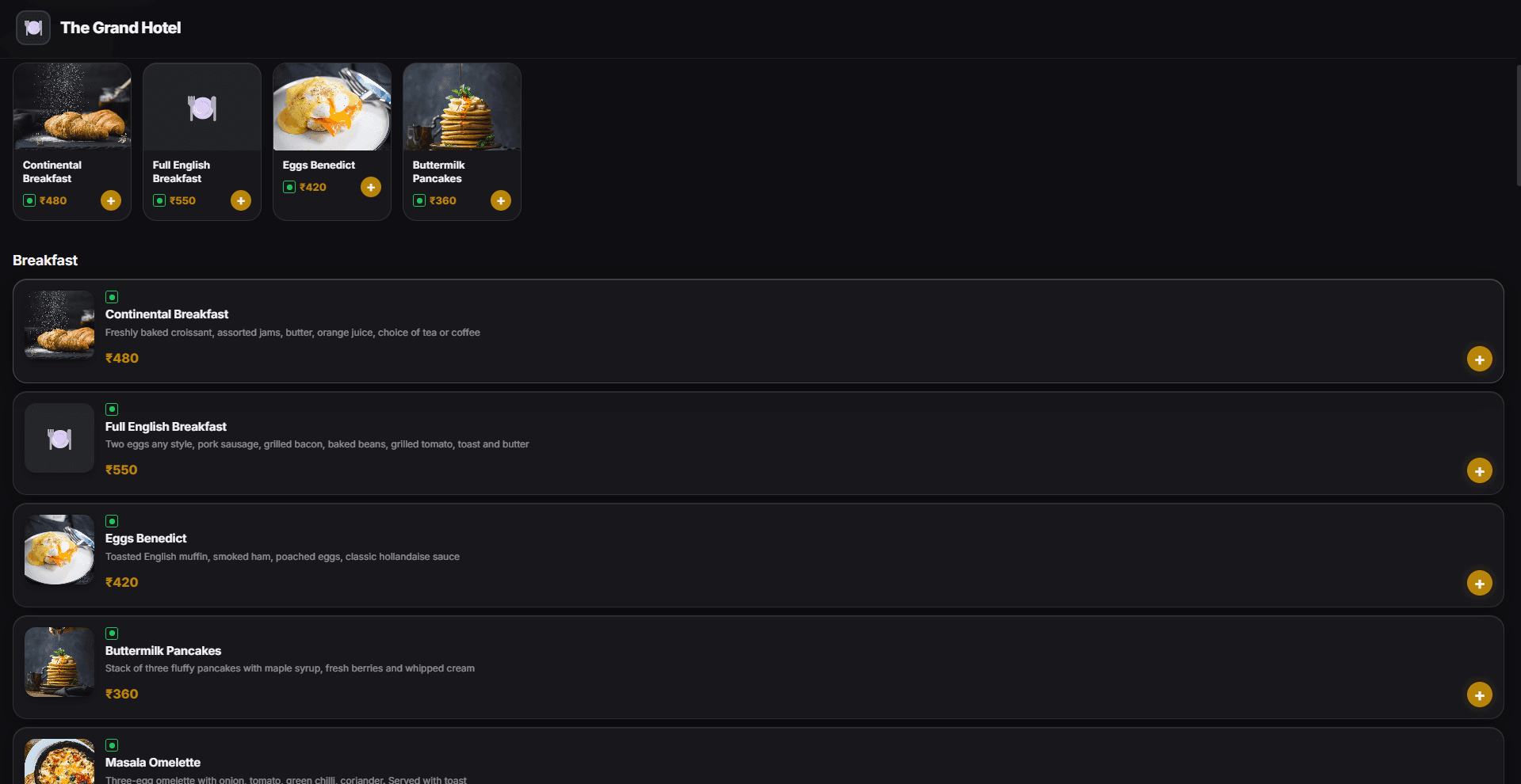 Menuly – QR Digital Menu Platform for Restaurants & Hotels