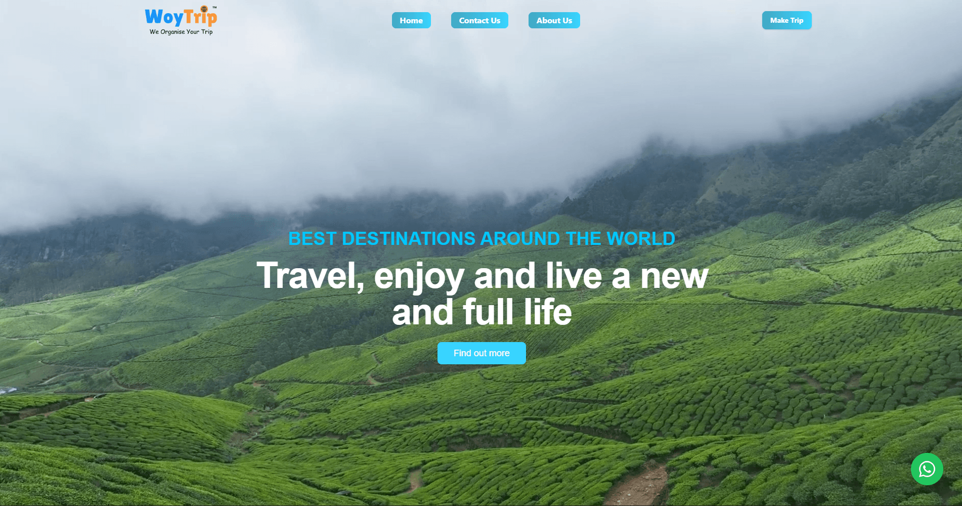 WoyTrip – Budget-Friendly Tour Package Booking Website