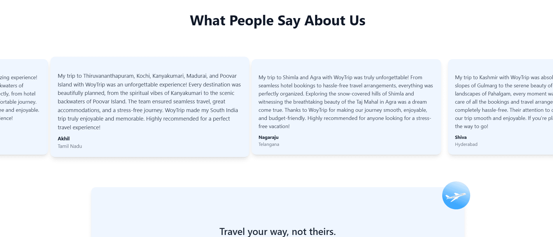 WoyTrip – Budget-Friendly Tour Package Booking Website screenshot 2