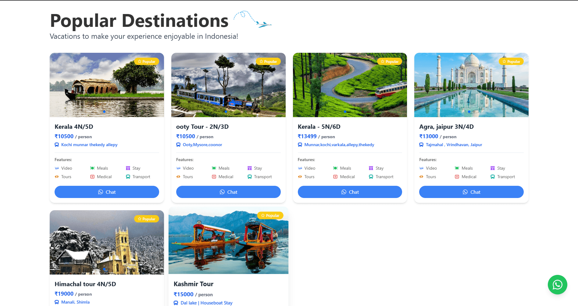 WoyTrip – Budget-Friendly Tour Package Booking Website screenshot 4